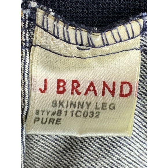 A Pea in the Pod J Brand Maternity Blue Jeans Boot - Picture 8 of 10
